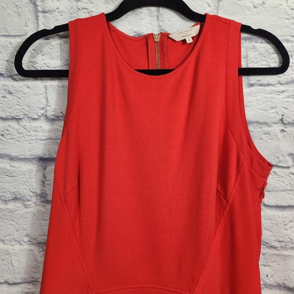 Ted Baker Red Hearn Dress - Picture 7 of 13